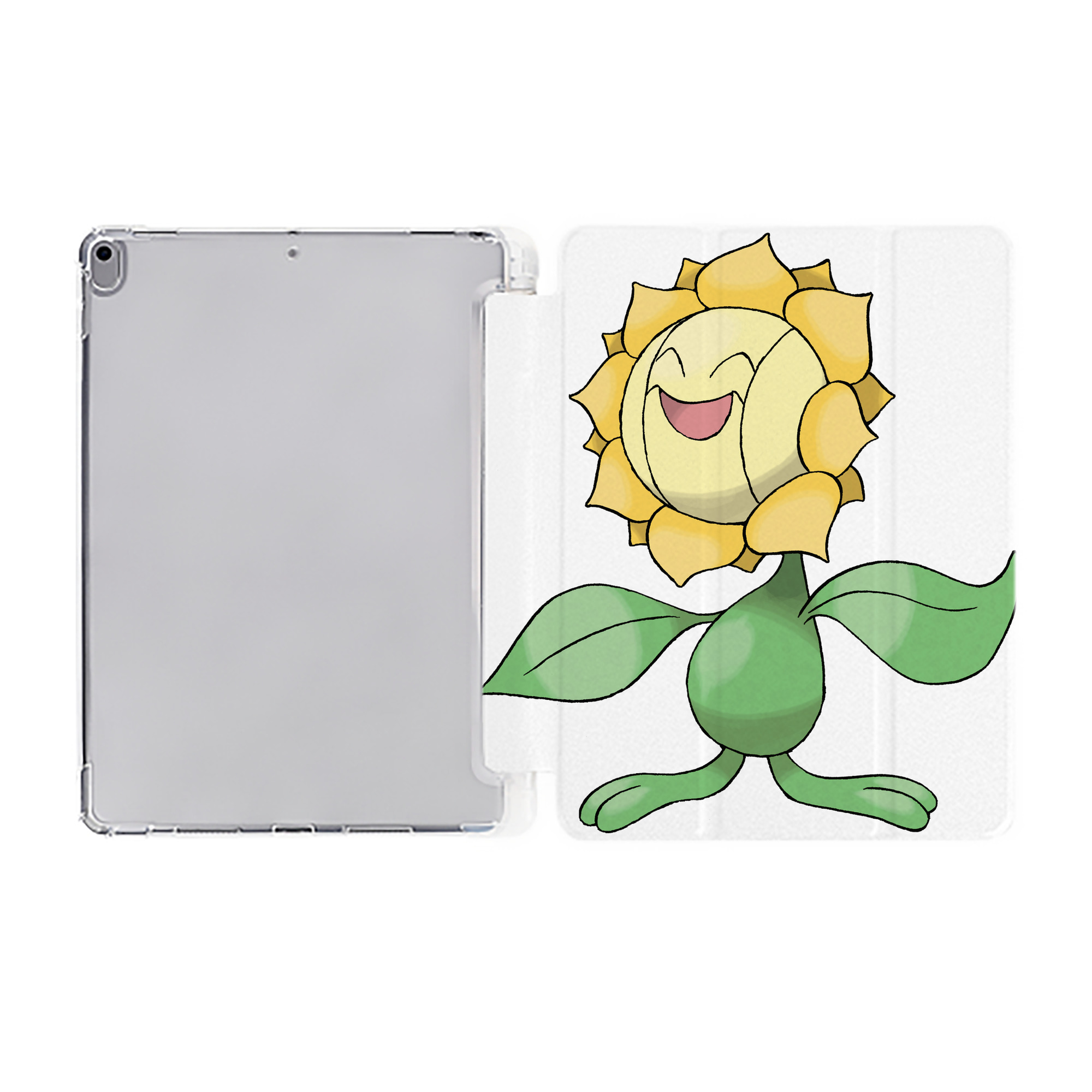 （画像用） ポケットモンスター Pokémon IPad ケース ペン収納付き 三つ折りスタンド PUレザー×シリコン 対応機種9.5/10.5/10.9インチ